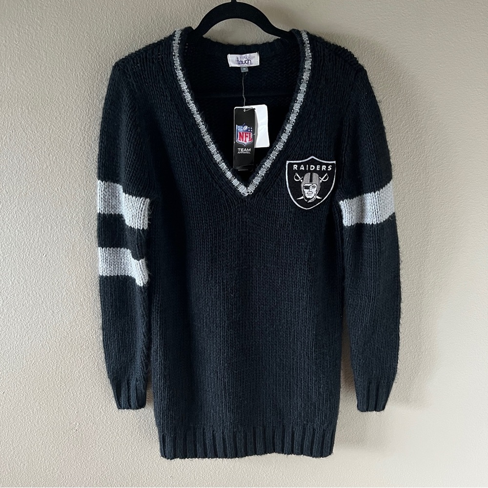 Touch by Alyssa Milano Raiders Varsity Sweater Dress